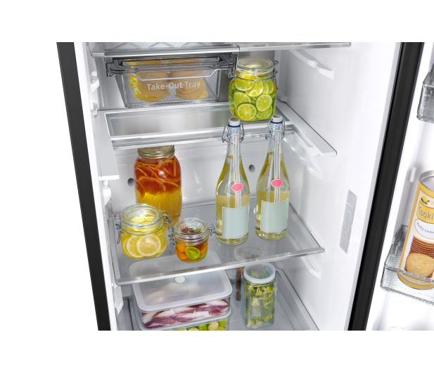 Lodówka Samsung RR39C7EC5B1 EF Twin No Frost 186cm Grafitowa Stal AI 387L - 1309844 - zdjęcie 13